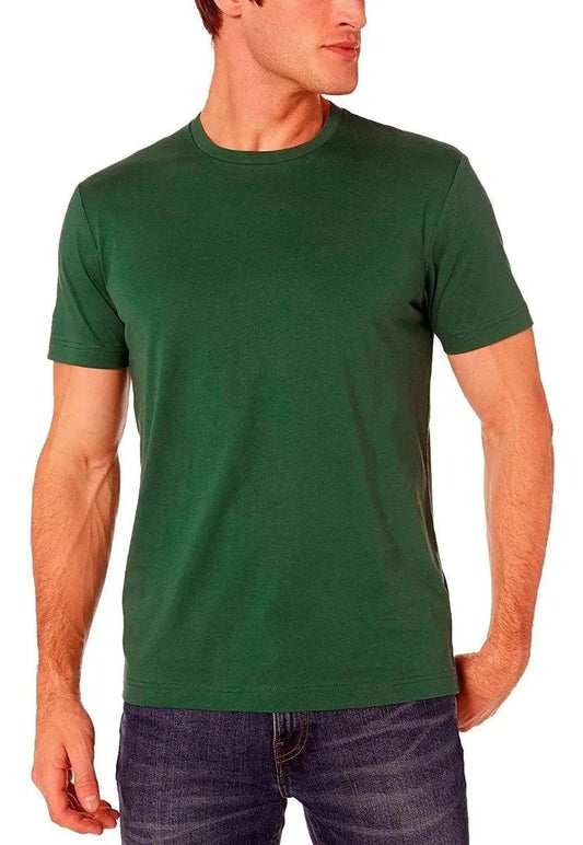 Kit 5 Camisetas Básicas Masculinas Premium